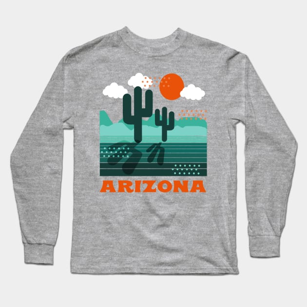 arizona travel Long Sleeve T-Shirt by SeventyEightDesigns